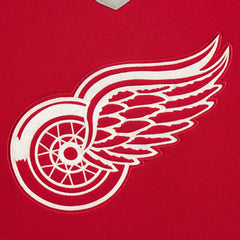 Detroit Red Wings Heritage Lace-Up Pullover Sweatshirt - Red | NHL near me