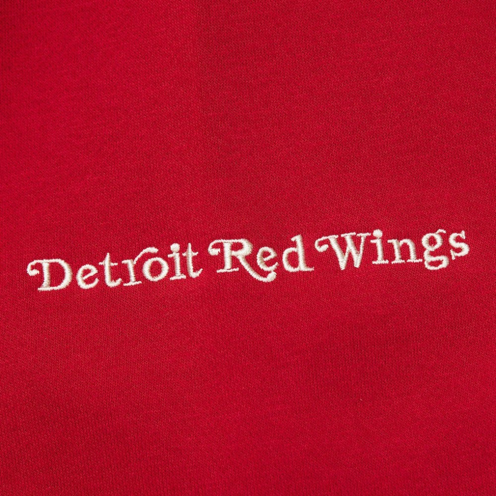 Detroit Red Wings Heritage Lace-Up Pullover Sweatshirt - Red | NHL near me