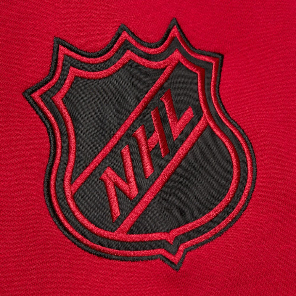 New Jersey Devils Heritage Lace-Up Pullover Sweatshirt - Red | NHL online