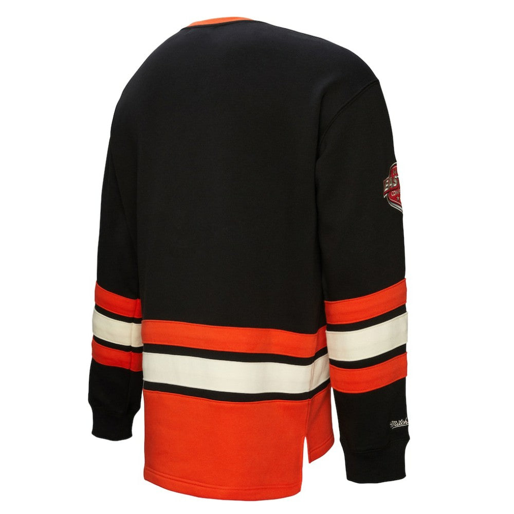 Philadelphia Flyers Heritage Lace-Up Pullover Sweatshirt - Black | NHL online