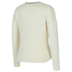 USWNT Concepts Sport Women's Kaki Hacci Knit Pullover Sweatshirt Cream