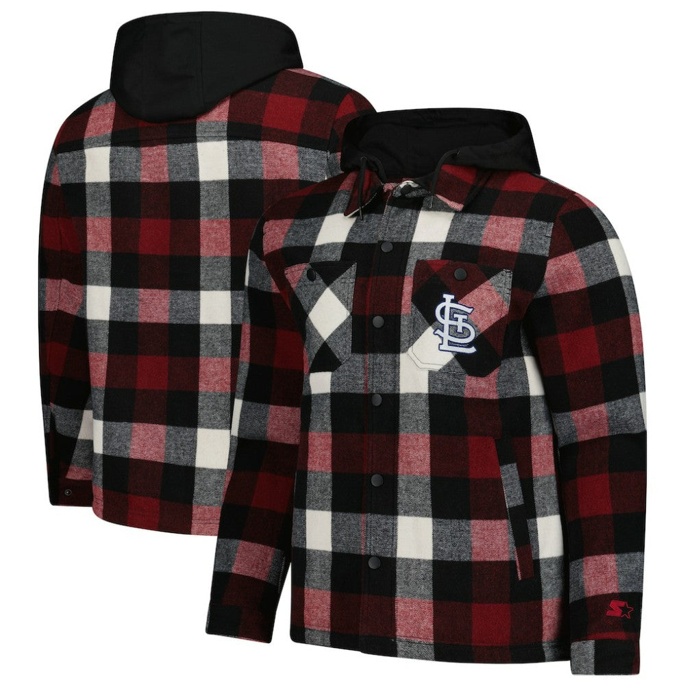 St. Louis Cardinals Starter Sherpa Full-Zip Hoodie Jacket Online