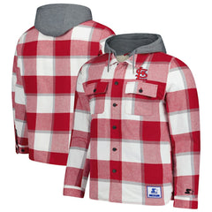 St. Louis Cardinals Starter Sherpa Full-Zip Hoodie Jacket Sale