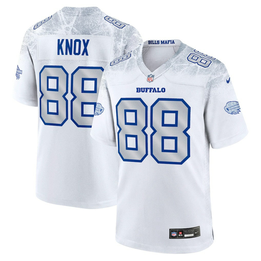 Dawson Knox Buffalo Bills 2025 Rivalries Collection Game Jersey - White - Nike