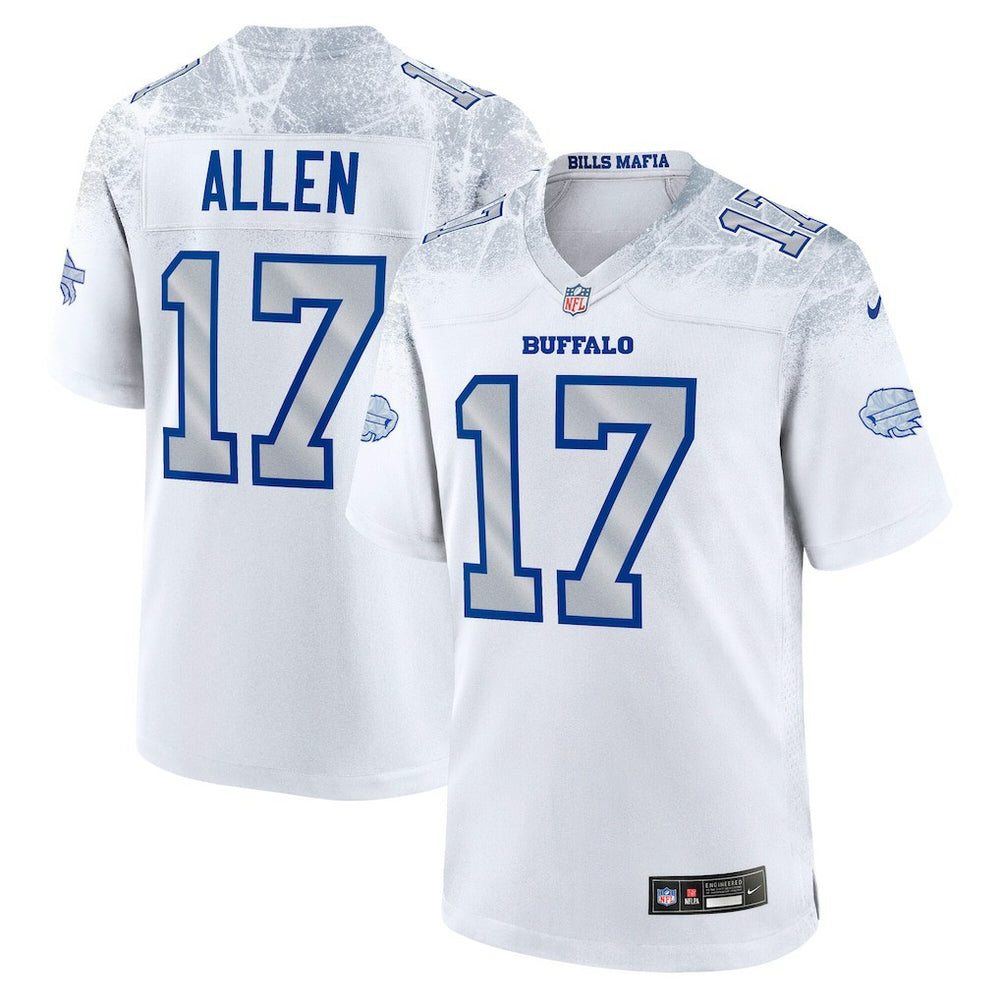 Josh Allen Buffalo Bills 2025 Rivalries Collection Game Jersey - White - Nike