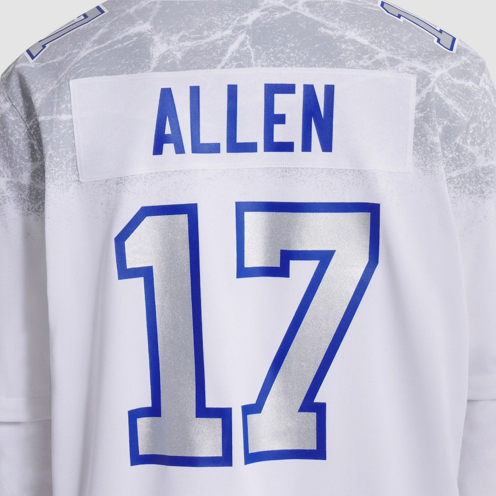 Josh Allen Buffalo Bills 2025 Rivalries Collection Game Jersey - White - Nike