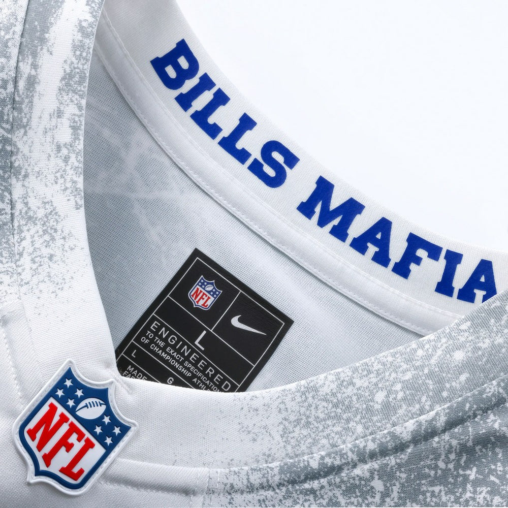 Keon Coleman Buffalo Bills 2025 Rivalries Collection Game Jersey - White - Nike