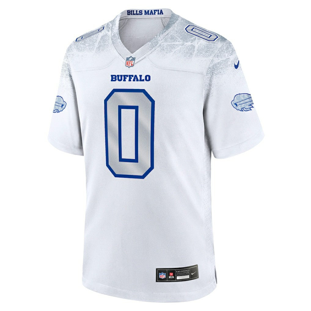 Keon Coleman Buffalo Bills 2025 Rivalries Collection Game Jersey - White - Nike