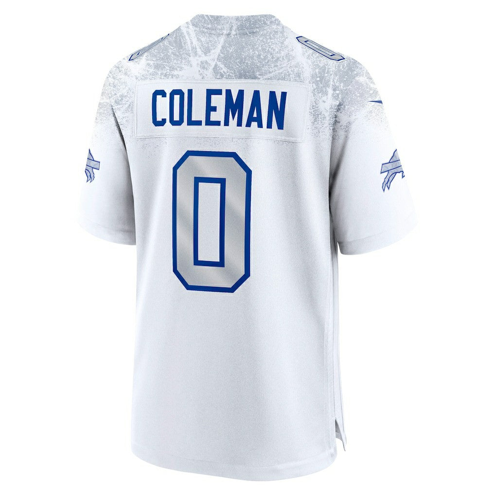 Keon Coleman Buffalo Bills 2025 Rivalries Collection Game Jersey - White - Nike