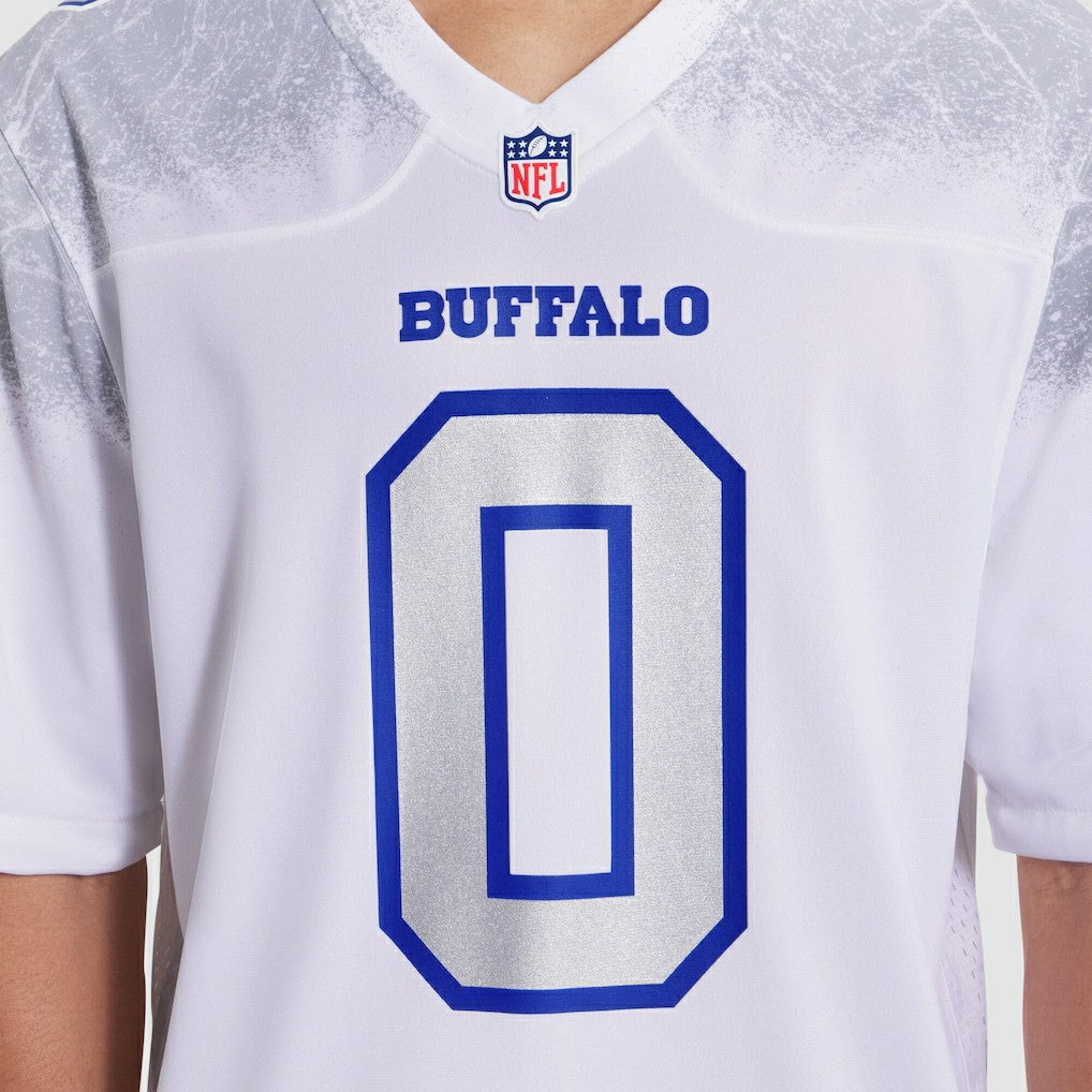 Keon Coleman Buffalo Bills 2025 Rivalries Collection Game Jersey - White - Nike