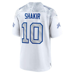 Khalil Shakir Buffalo Bills 2025 Rivalries Collection Game Jersey - White - Nike