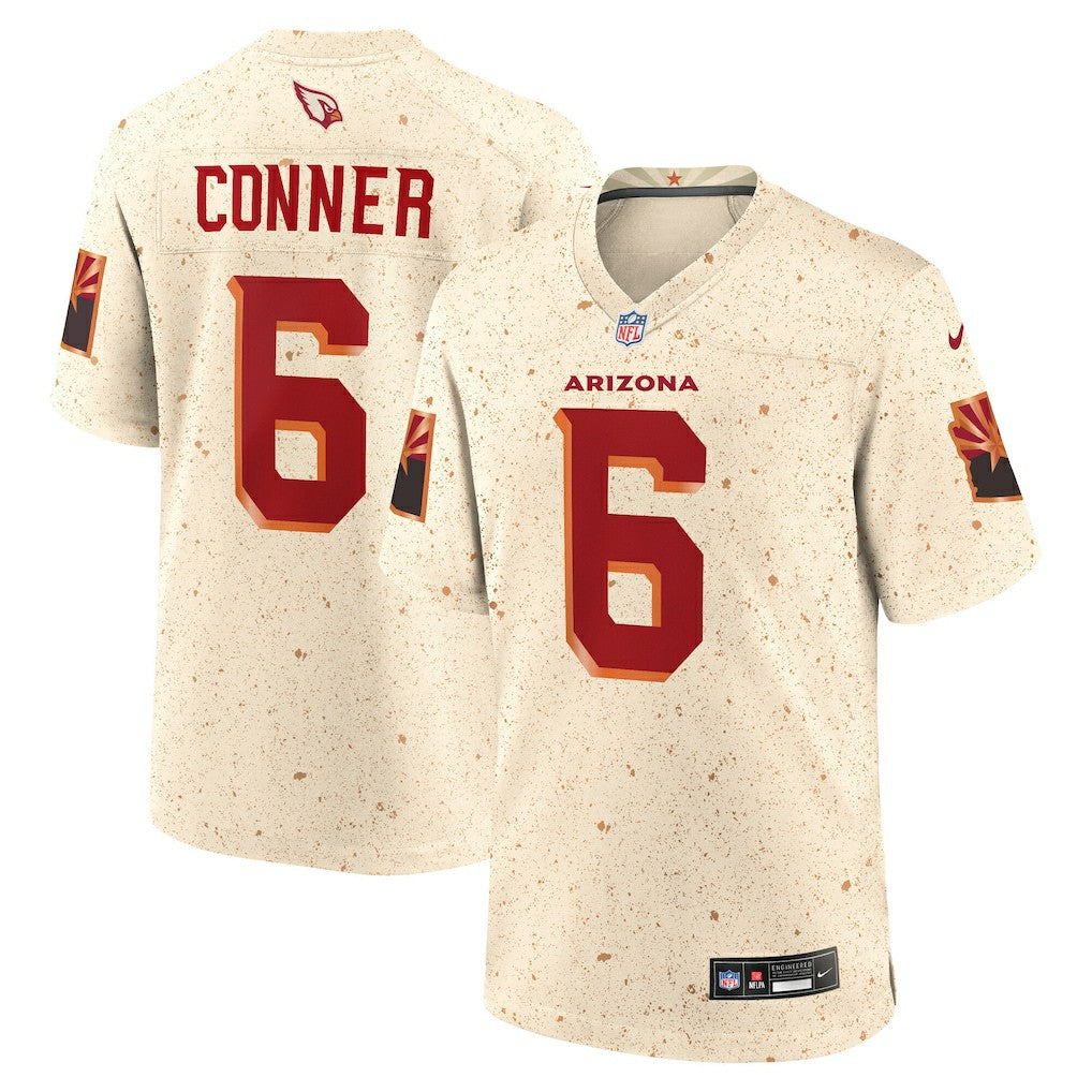 James Conner Arizona Cardinals 2025 Rivalries Collection Game Jersey - Natural - Nike