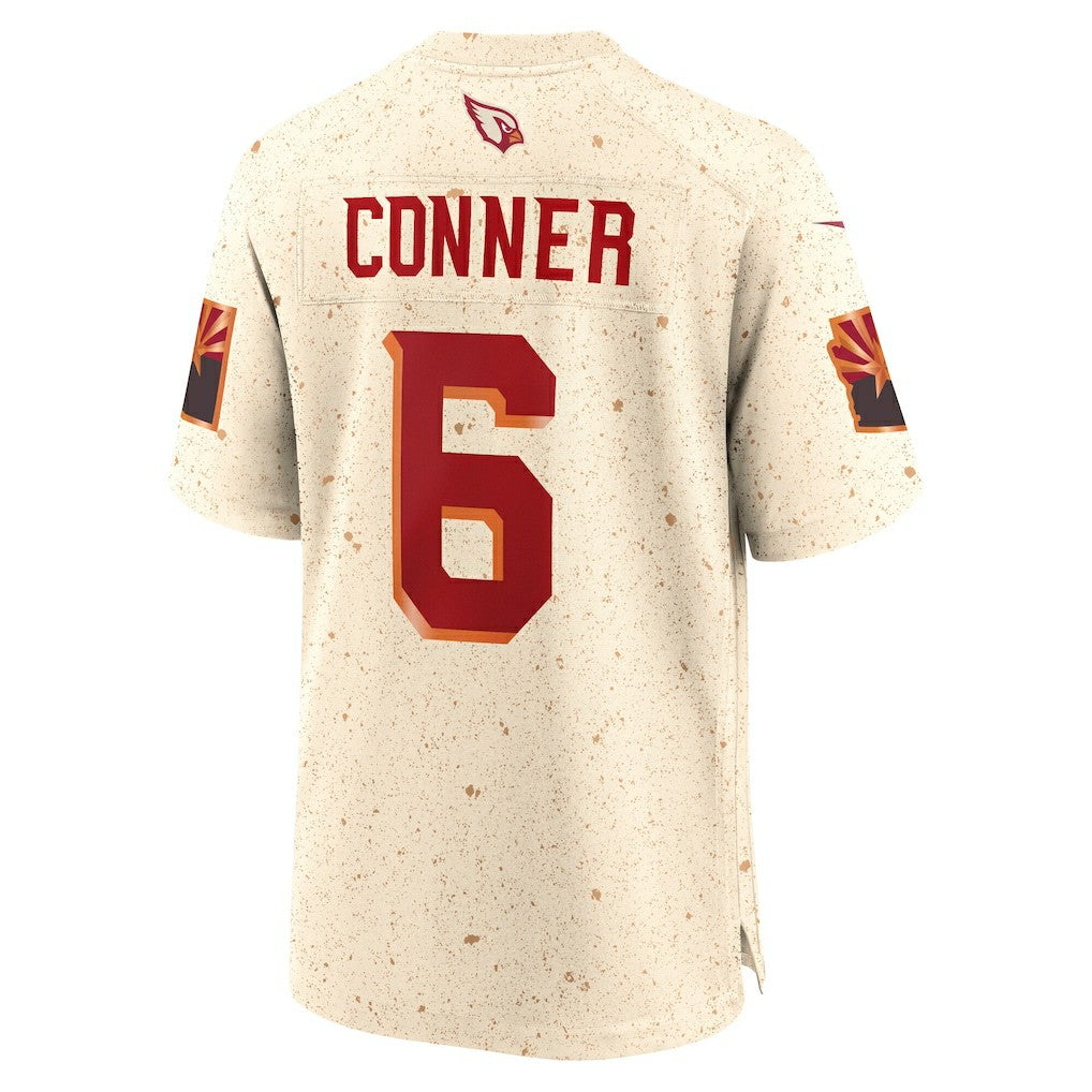 James Conner Arizona Cardinals 2025 Rivalries Collection Game Jersey - Natural - Nike