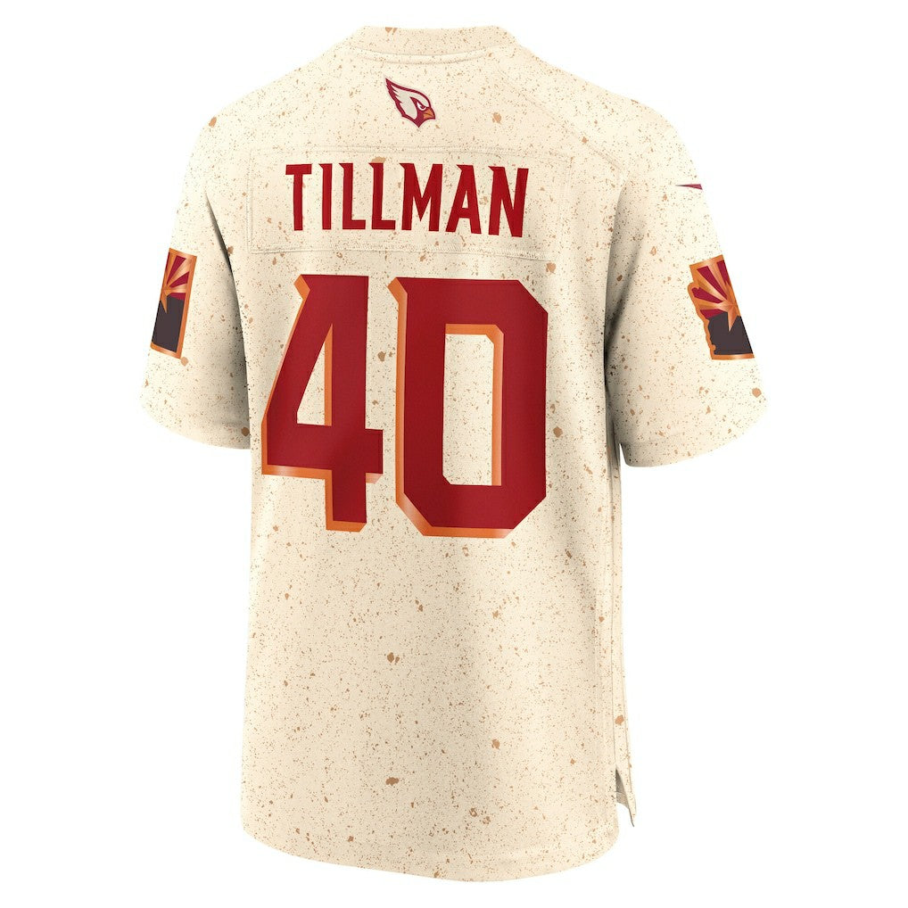 Pat Tillman Arizona Cardinals 2025 Rivalries Collection Retired Player Game Jersey - Natural - Nike