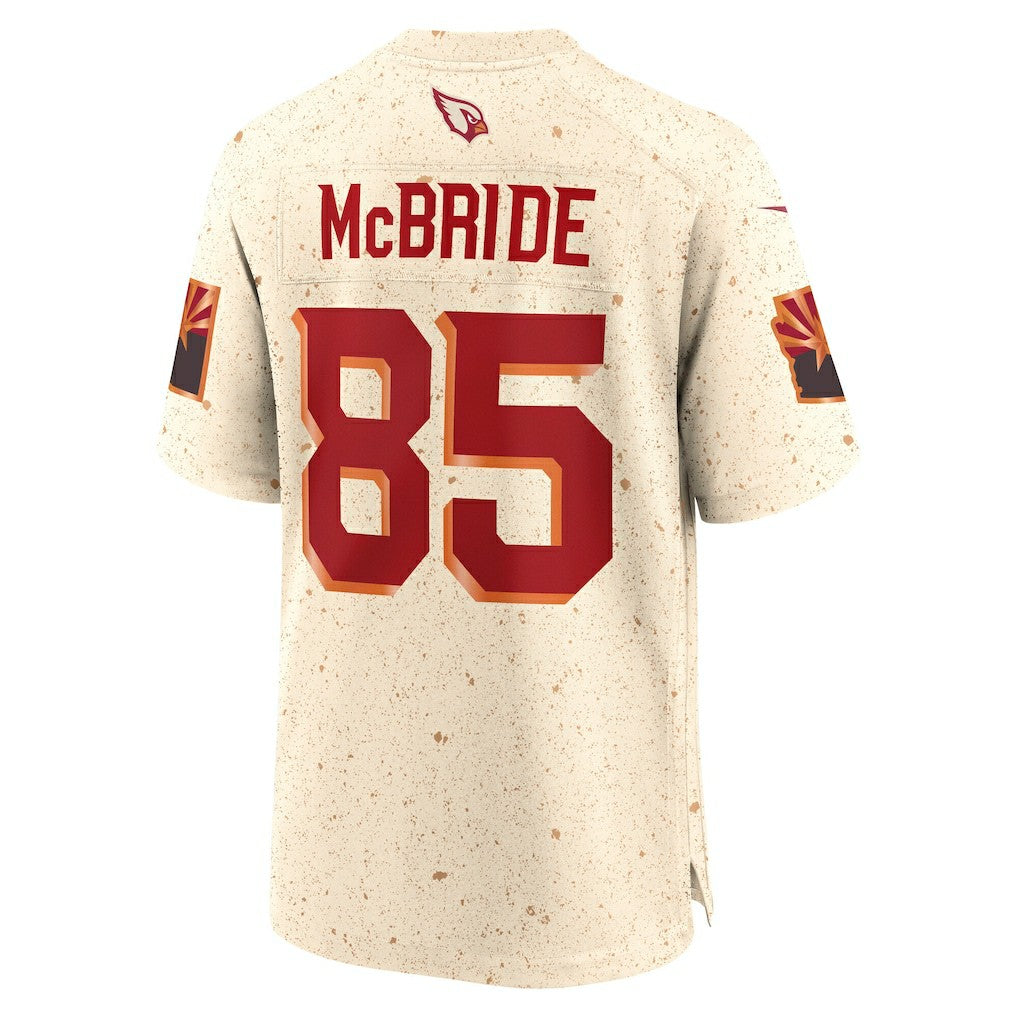 Trey McBride Arizona Cardinals 2025 Rivalries Collection Game Jersey - Natural - Nike