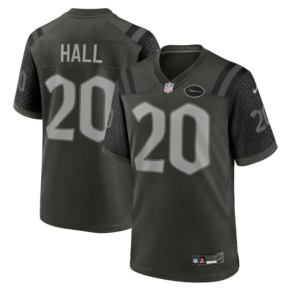 Breece Hall New York Jets 2025 Rivalries Collection Game Jersey - Gotham Green - Nike