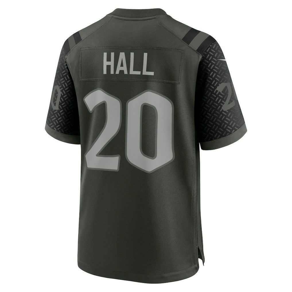 Breece Hall New York Jets 2025 Rivalries Collection Game Jersey - Gotham Green - Nike
