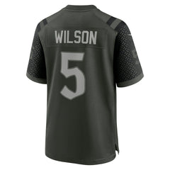 Garrett Wilson New York Jets 2025 Rivalries Collection Game Jersey - Gotham Green - Nike