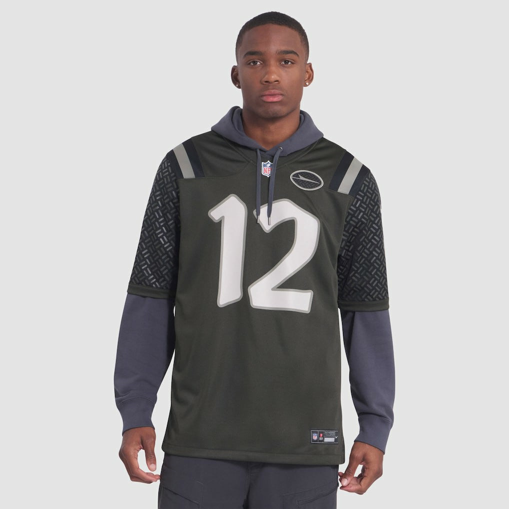 Joe Namath New York Jets 2025 Rivalries Collection Retired Player Game Jersey - Gotham Green - Nike