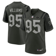 Quinnen Williams New York Jets 2025 Rivalries Collection Game Jersey - Gotham Green - Nike