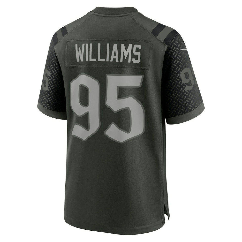 Quinnen Williams New York Jets 2025 Rivalries Collection Game Jersey - Gotham Green - Nike