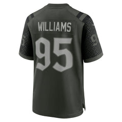 Quinnen Williams New York Jets 2025 Rivalries Collection Game Jersey - Gotham Green - Nike