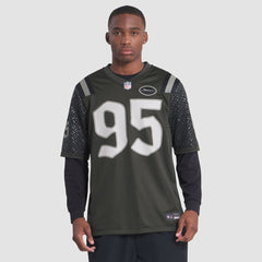 Quinnen Williams New York Jets 2025 Rivalries Collection Game Jersey - Gotham Green - Nike