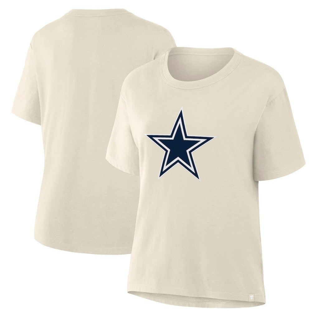 Dallas Cowboys Women's Dove Legacy T-Shirt - Cream - Fanatics