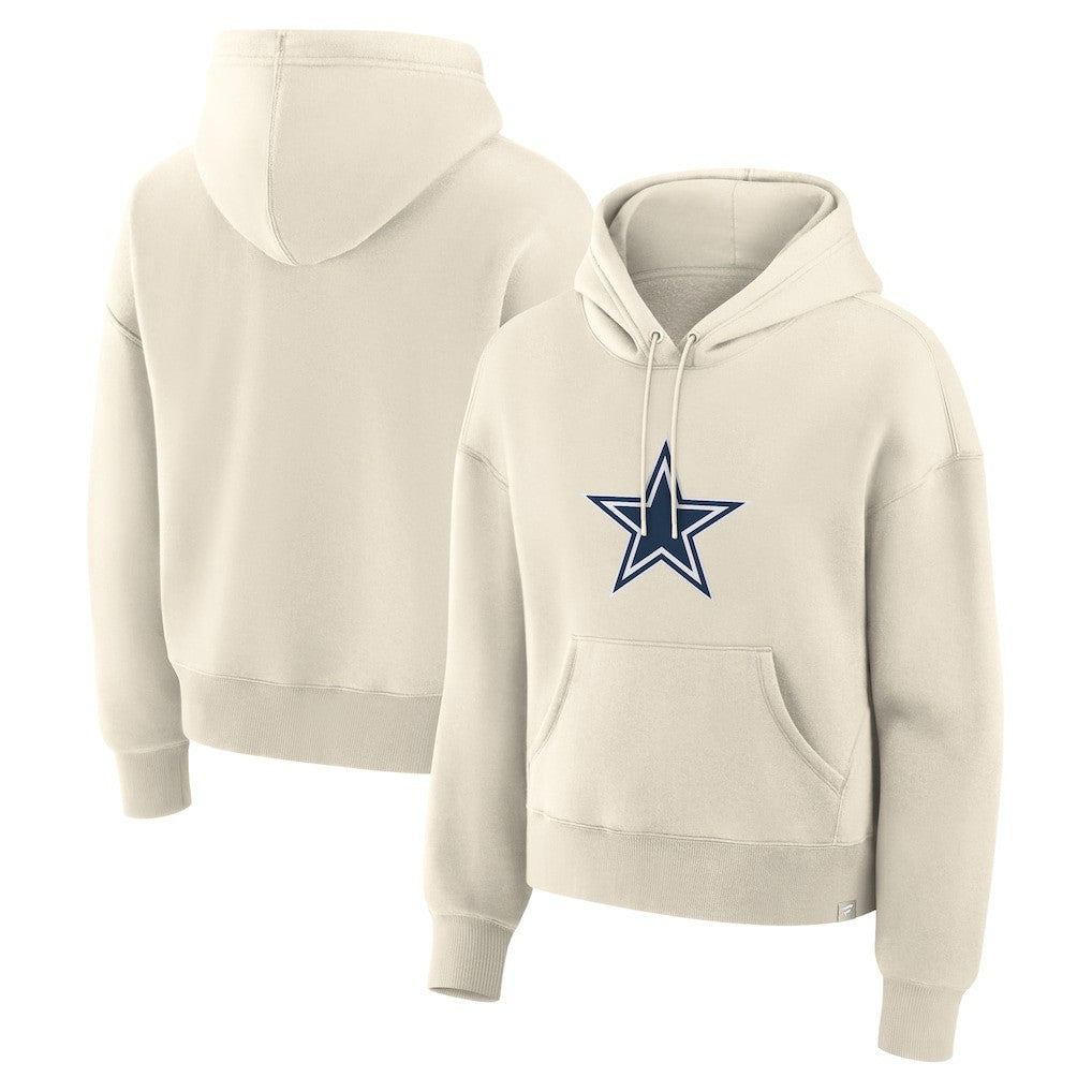 Dallas Cowboys Women's Dove Legacy Pullover Hoodie - Cream - Fanatics