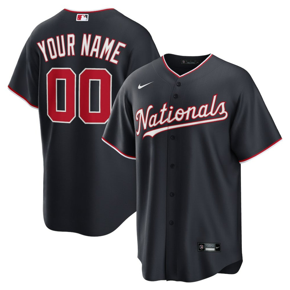 Washington Nationals Nike Alternate Custom Replica Jersey Outlet