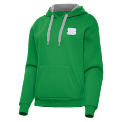 Cincinnati Bengals Antigua Women's St. Patrick's Day Victory Pullover Hoodie - Kelly Green - NFL