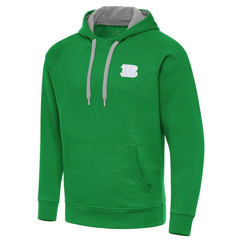 Cincinnati Bengals Antigua St. Patrick's Day Victory Pullover Hoodie - Kelly Green - NFL