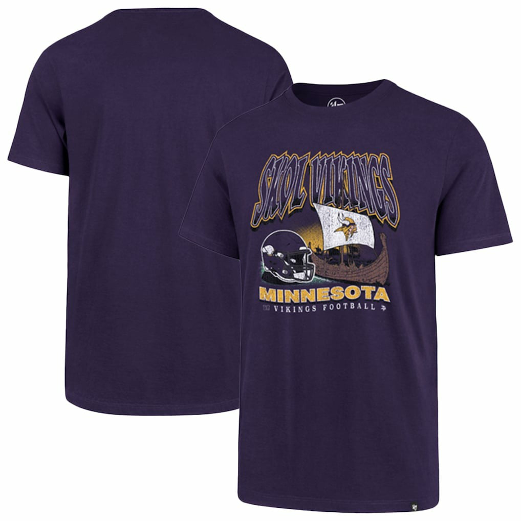 Minnesota Vikings '47 Regional Super Rival T-Shirt - Purple - 47 brand