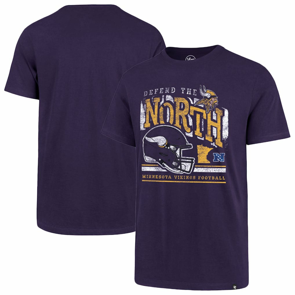 Minnesota Vikings '47 Regional Super Rival T-Shirt - Purple - 47 brand