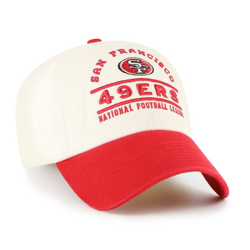 San Francisco 49ers '47 Windham Clean Up Adjustable Hat - Natural - 47 brand