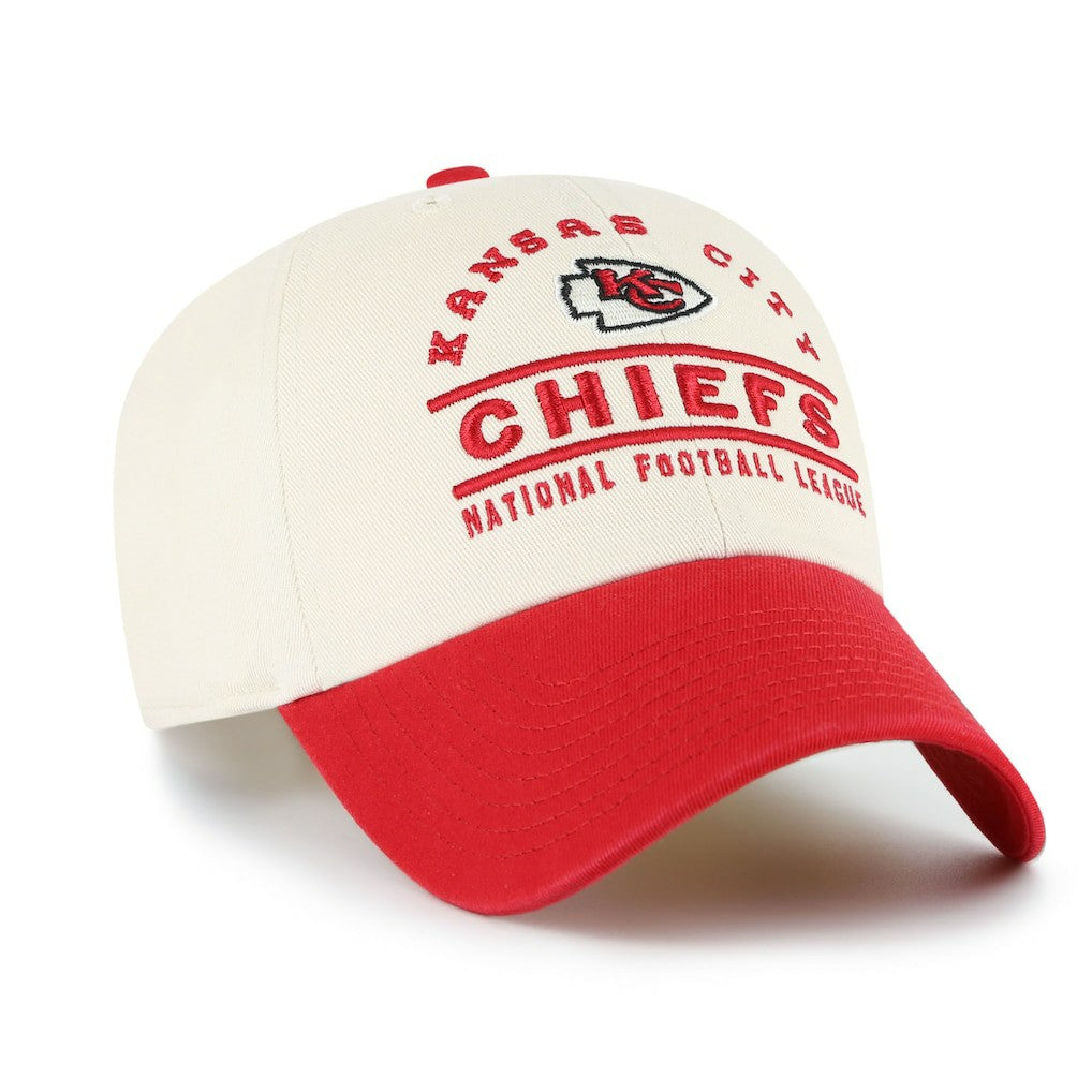 Kansas City Chiefs '47 Windham Clean Up Adjustable Hat - Natural - 47 brand
