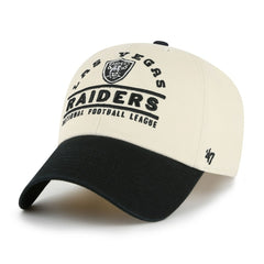 Las Vegas Raiders '47 Windham Clean Up Adjustable Hat - Natural - 47 brand