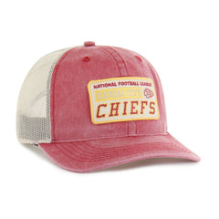 Kansas City Chiefs '47 Canteen Relaxed Trucker Adjustable Hat - Red - 47 brand