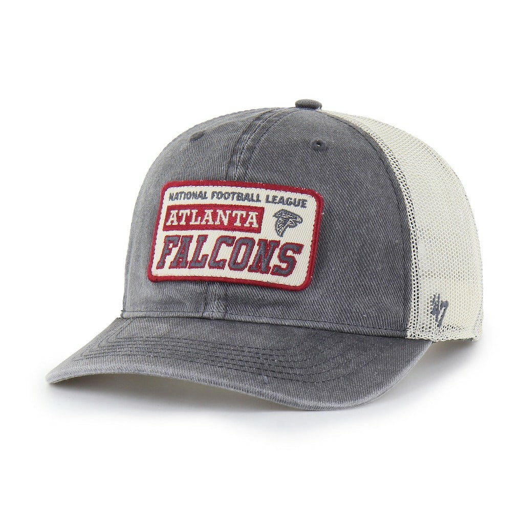 Atlanta Falcons '47 Canteen Relaxed Trucker Adjustable Hat - Charcoal - 47 brand