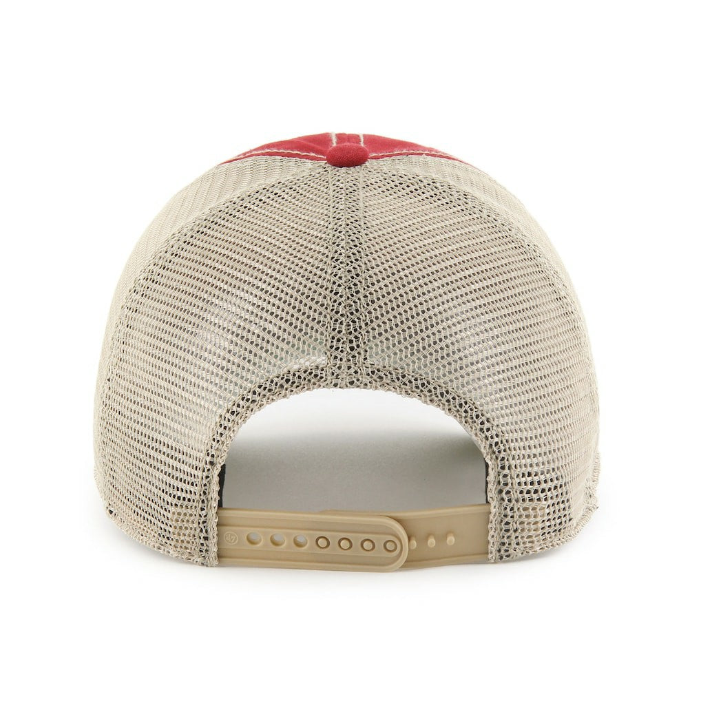 Arizona Cardinals '47 Wabash Trucker Clean Up Adjustable Hat - Cardinal - 47 brand