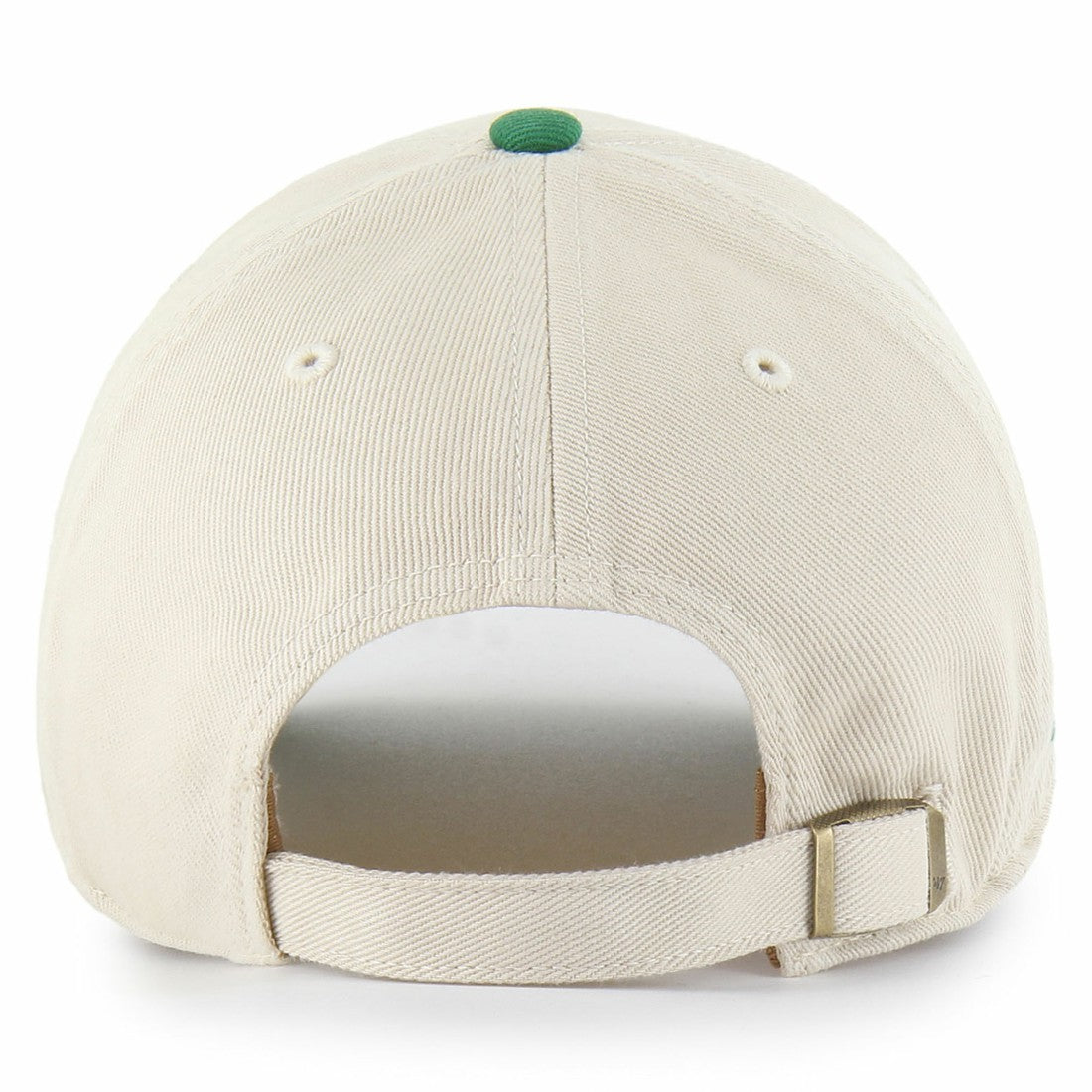 New York Jets '47 Fairfield MVP Throwback Adjustable Hat - Cream/Kelly Green - 47 brand