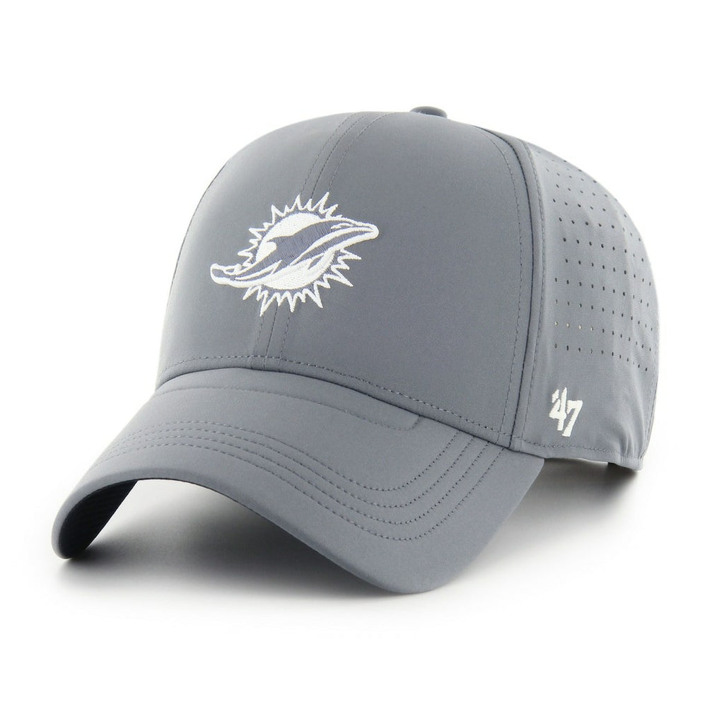 Miami Dolphins '47 Vent MVP Adjustable Hat - Gray - 47 brand