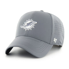 Miami Dolphins '47 Vent MVP Adjustable Hat - Gray - 47 brand