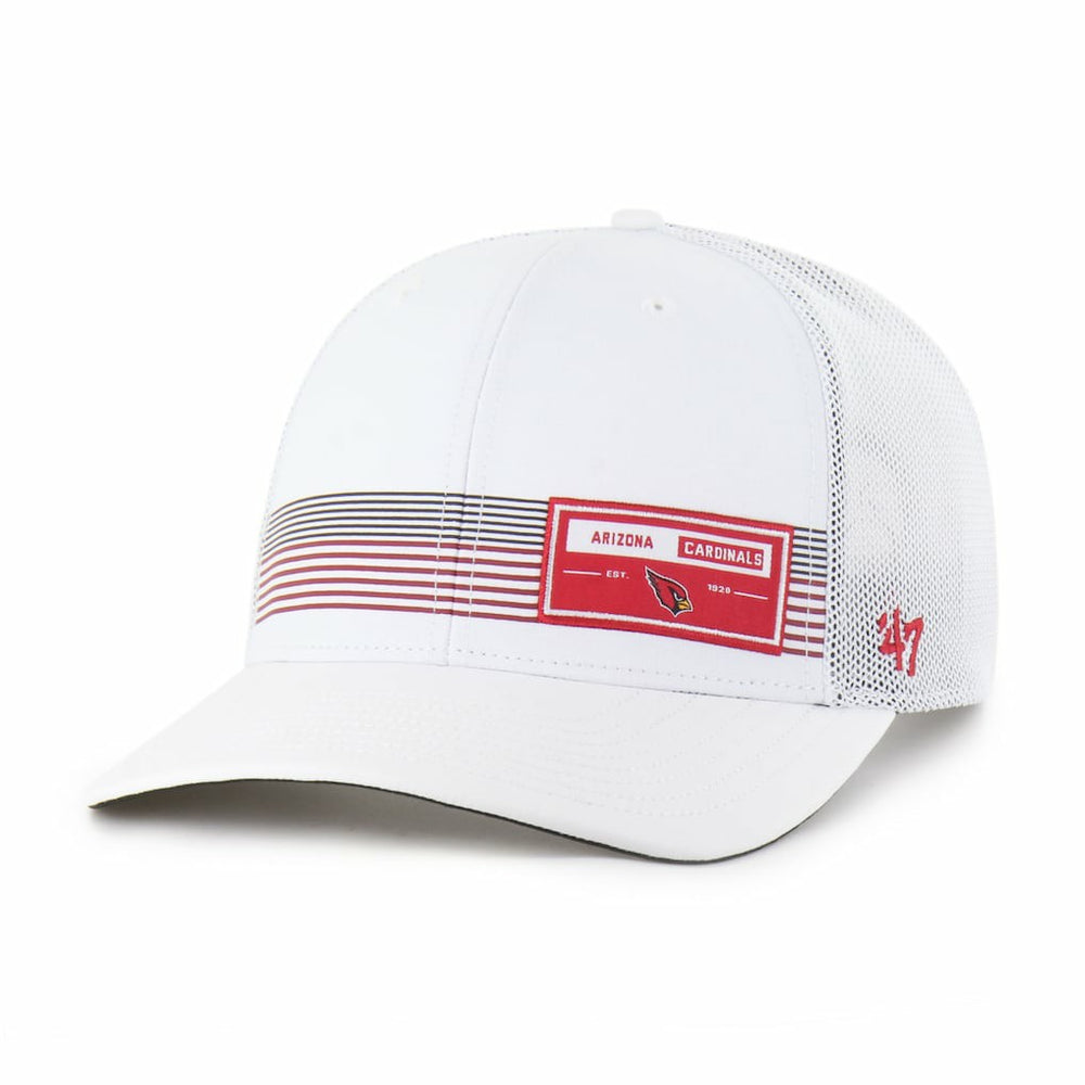 Arizona Cardinals '47 Rangefinder Trucker Adjustable Hat - White - 47 brand