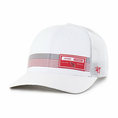 Arizona Cardinals '47 Rangefinder Trucker Adjustable Hat - White - 47 brand