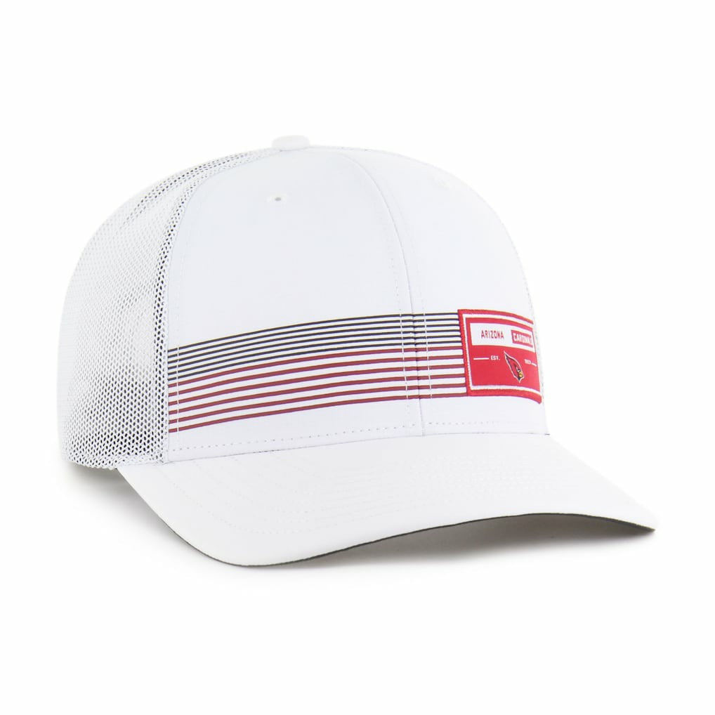 Arizona Cardinals '47 Rangefinder Trucker Adjustable Hat - White - 47 brand