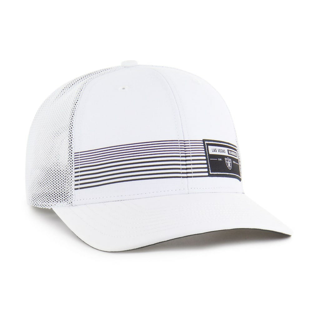 Las Vegas Raiders '47 Rangefinder Trucker Adjustable Hat - White - 47 brand