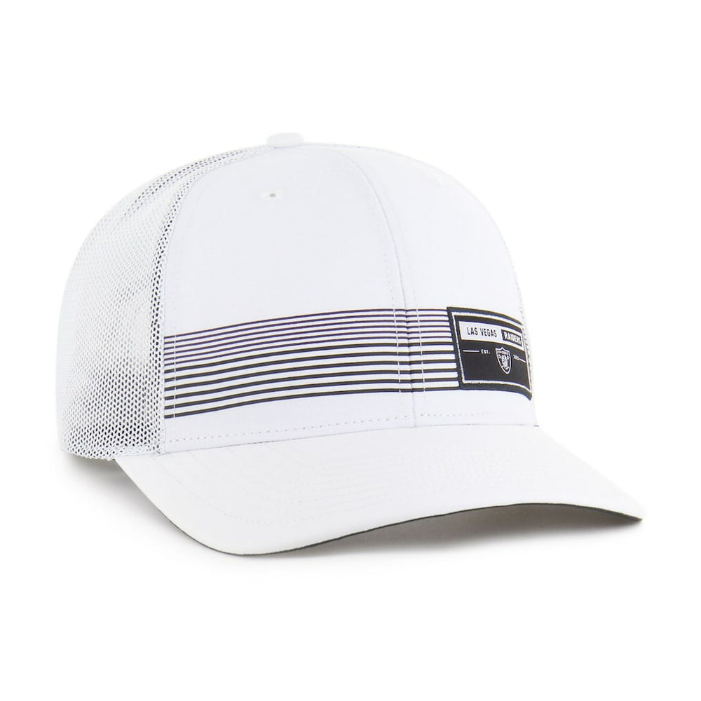 Las Vegas Raiders '47 Rangefinder Trucker Adjustable Hat - White - 47 brand