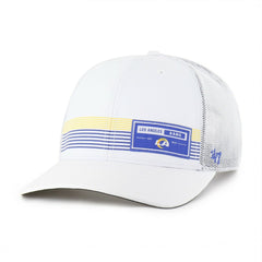 Los Angeles Rams '47 Rangefinder Trucker Adjustable Hat - White - 47 brand