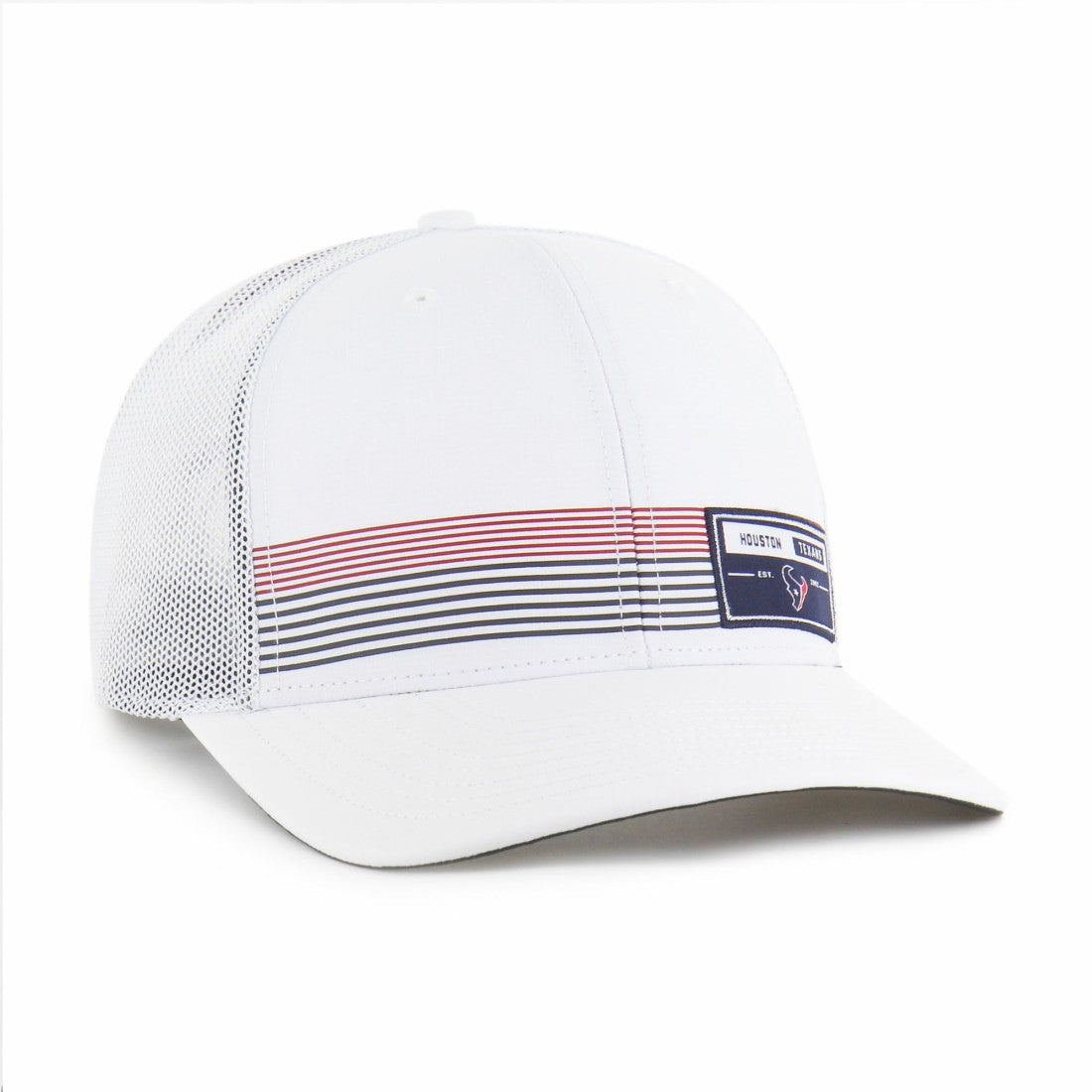 Houston Texans '47 Rangefinder Trucker Adjustable Hat - White - 47 brand